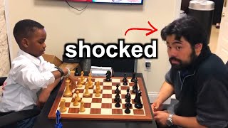 When an 8 Year Old Prodigy CHALLENGED Hikaru