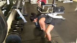 THAT'S ONE STRONG 19 YEAR OLD GIRL!