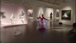 Isis Wings Dance Love in Damascus. Eskilstuna Kulturnatt 2023, Eskilstuna Konstmuseum.
