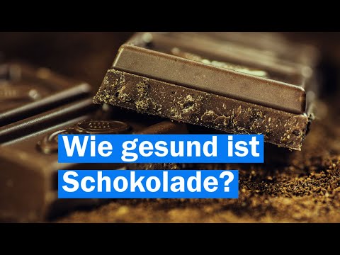Video: Wie viel Schokolade am Tag ist gesund?