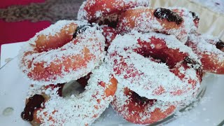 طرز پخت دونات قیماقی Cooking Dunant cream