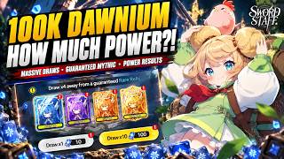 I Spent 100K Dawnium for POWER… Was It Worth It?【Sword x Staff】