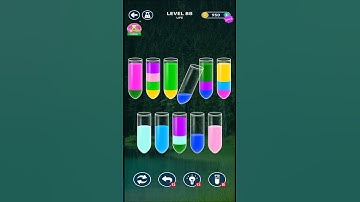 Water Sort Puzzle - Level 88 - Color Water Sort - New Bottle -Gameplay #shorts #shortvideos #foryou