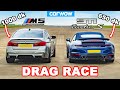 BMW M5 1,000 dk vs Porsche 911 Turbo S - DRAG RACE