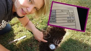 Our $600 Water Bill - How to tell if you have leaks in your pipes