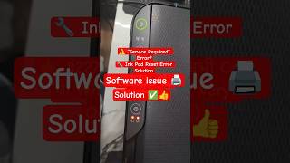 Epson L3250 Red Light Blinking Problem | Epson L3250 Service Required ink pad service life #shorts