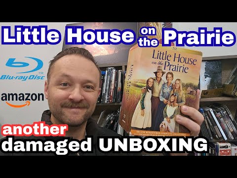 Little House on the Prairie Blu-ray Unboxing - DAMAGED FROM AMAZON