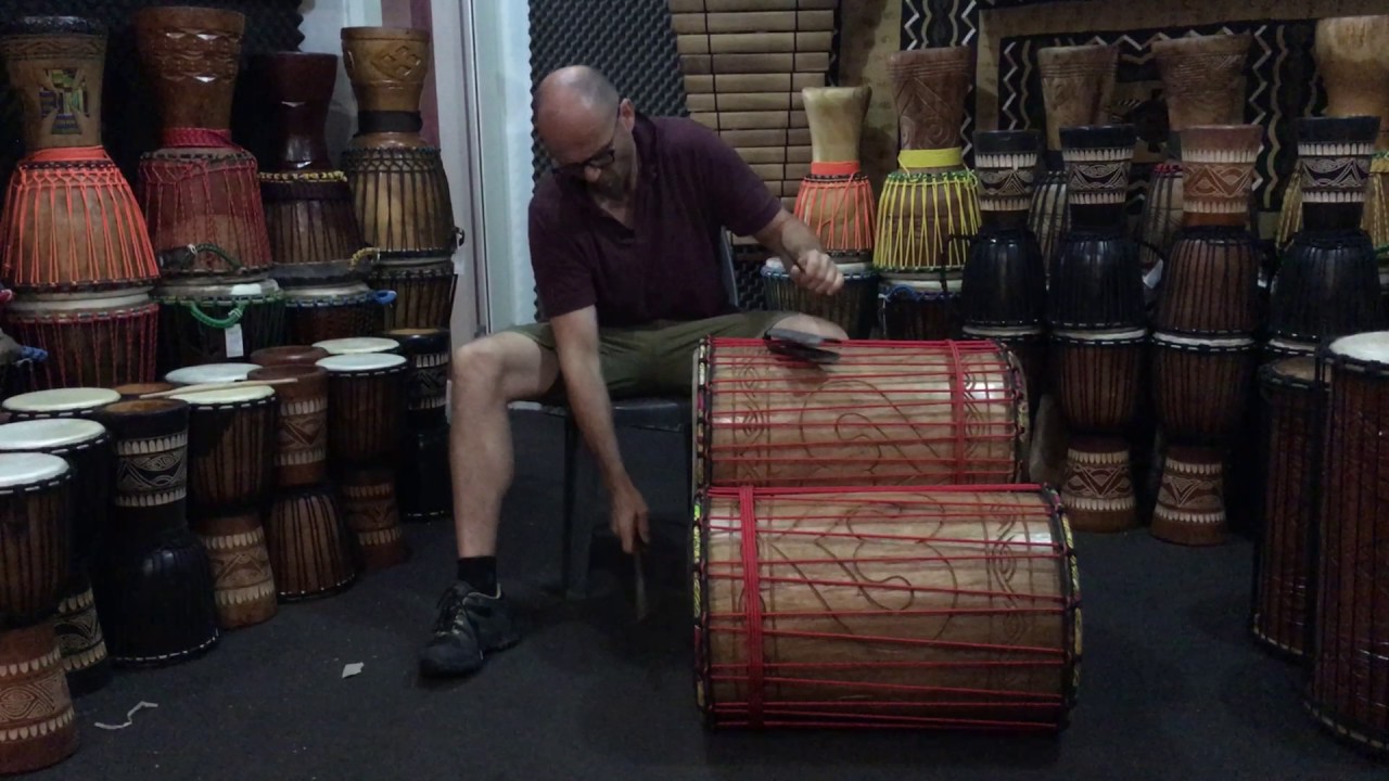 African Drumming GhanaDun055 YouTube