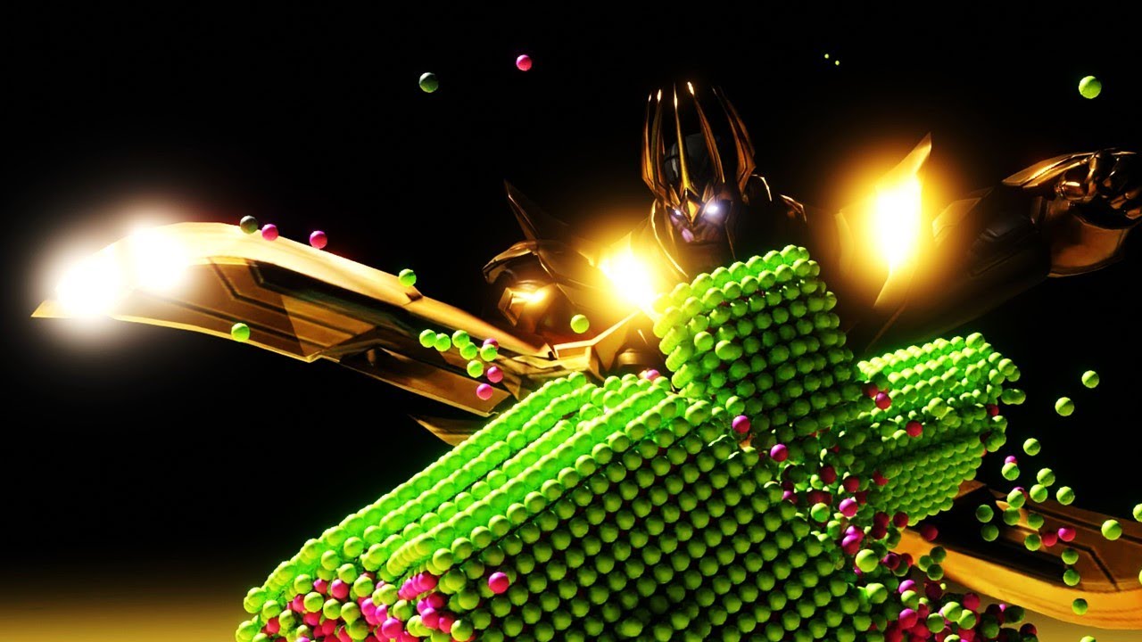 Thanos Kills Among Us Imposters: Molecular Ragdoll Simulation [Part 2]