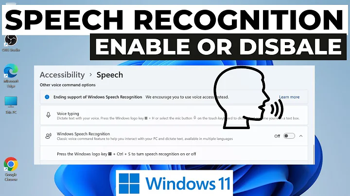 How to Enable or Disable Speech Recognition in Windows 11 2024