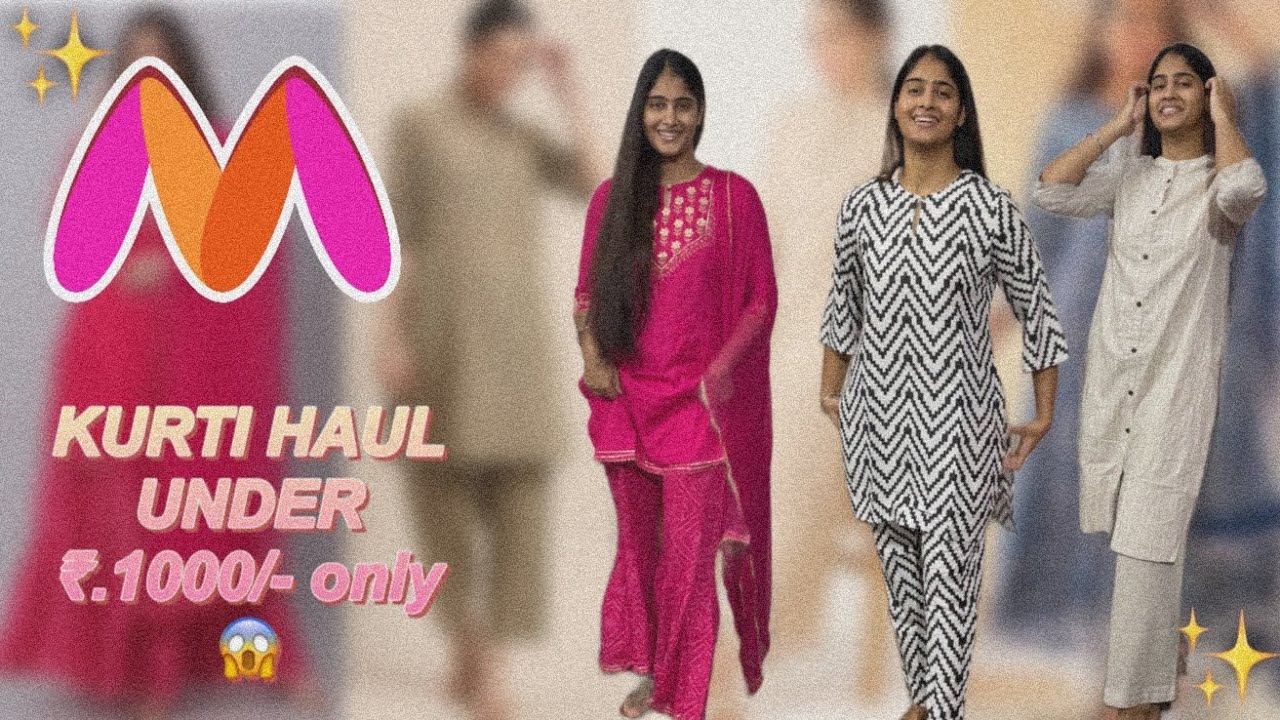myntra xxl kurtis
