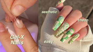 STEP BY STEP HOW TO DO GEL-X NAILS LIKE A PRO