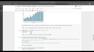 TASK 1 Prediction using ML(Jupyter Notebook)