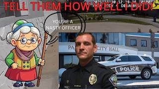 Nasty officer gets owned. #police #firstamendment #policeaccountability #copwatch