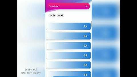 Zeeschool aplikasi untuk belajar online/ apk dinding sekolah