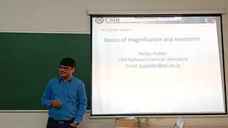 Electron microscopy - lecture 3, NCL 218 (AD) 2023