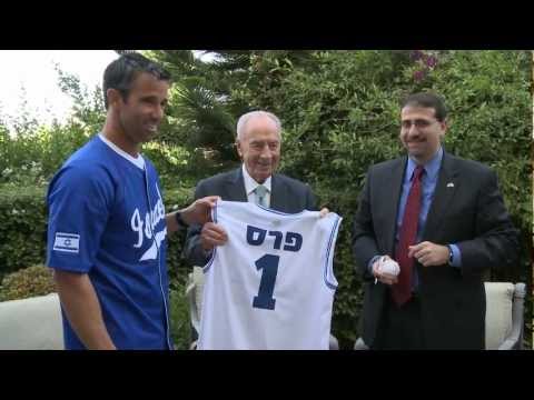 President Peres and Ambassador Shapiro promoting I...