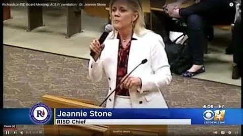 Richardson's ISD Superintendent Jeannie Stone Resi...