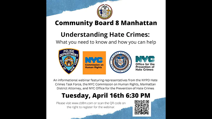 Understanding Hate Crimes: What you need to know and how you can help