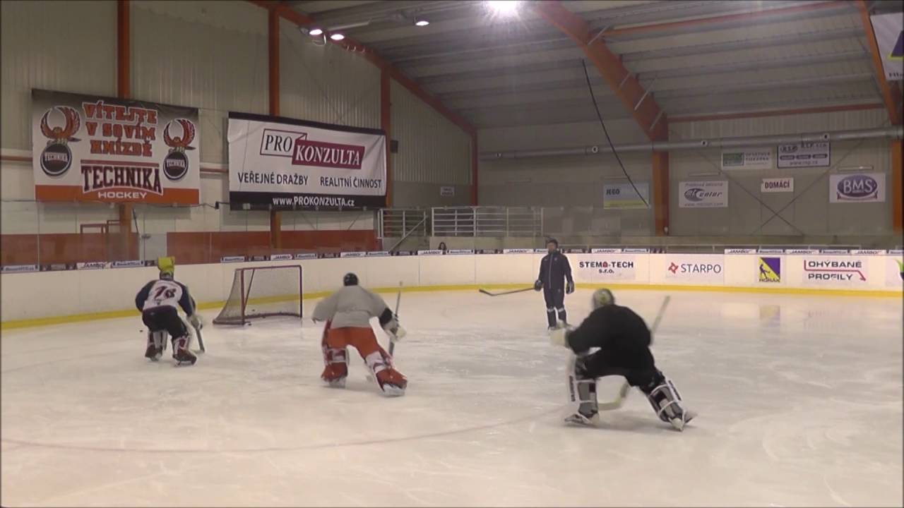 Goalie warmup skating drills YouTube