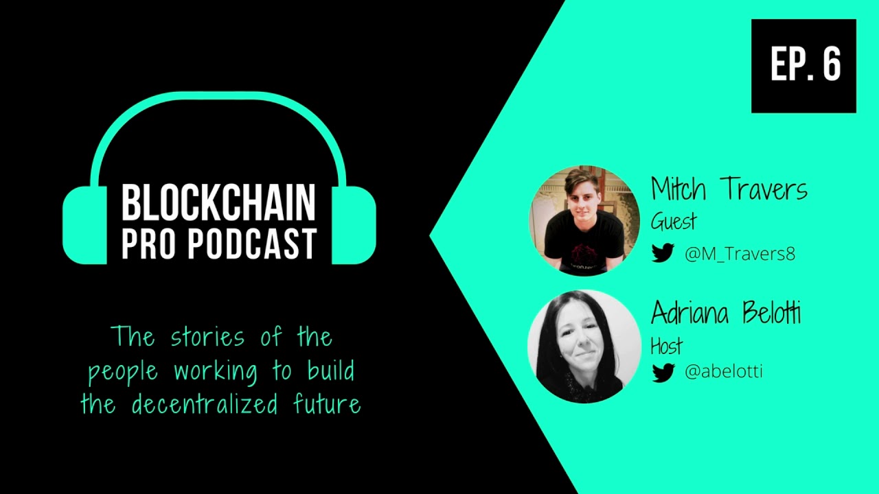 Blockchain Pro Podcast - Episode 6 - Mitch Travers