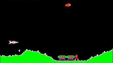BBC Micro game Rocket Raid