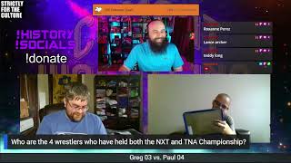 CWT Trivia Play In Match! Paul vs. Greg! !history !socials !donate