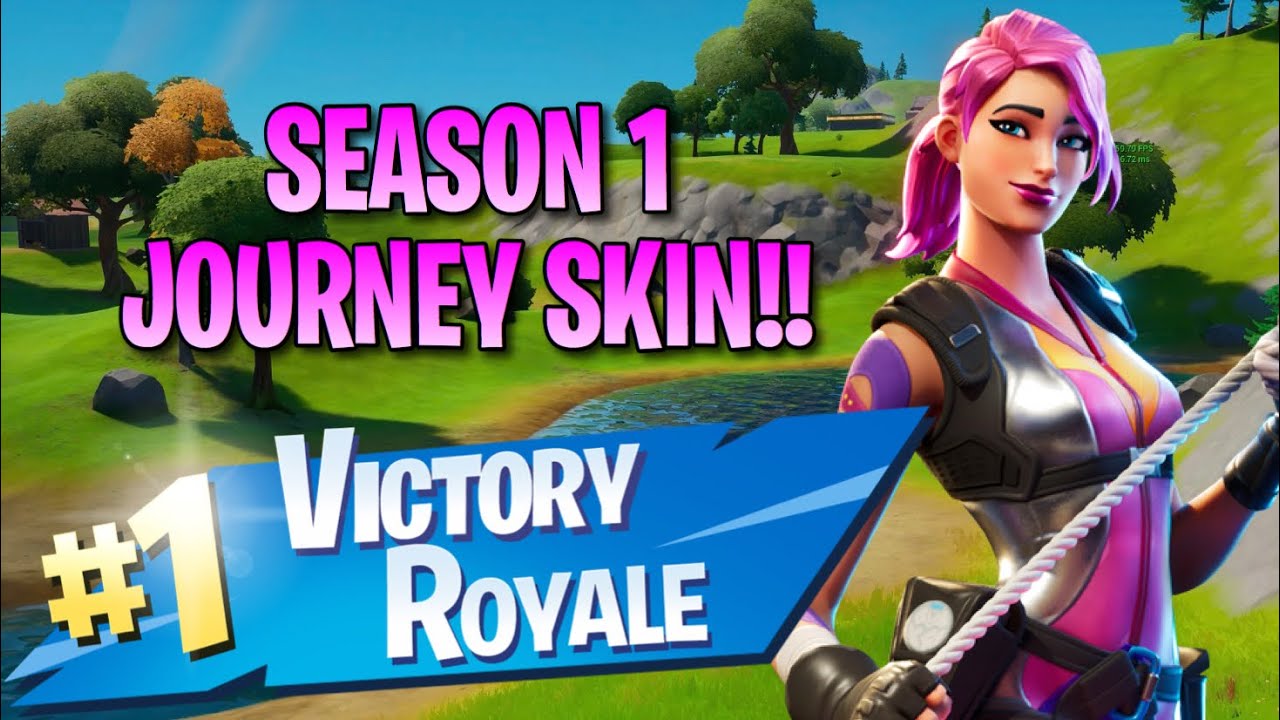 Season 1 "Journey" Skin!! 13 Elims!! - Fortnite: Battle Royale Gameplay