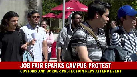 Julia Espinoza - Job Fair Sparks Campus Protest