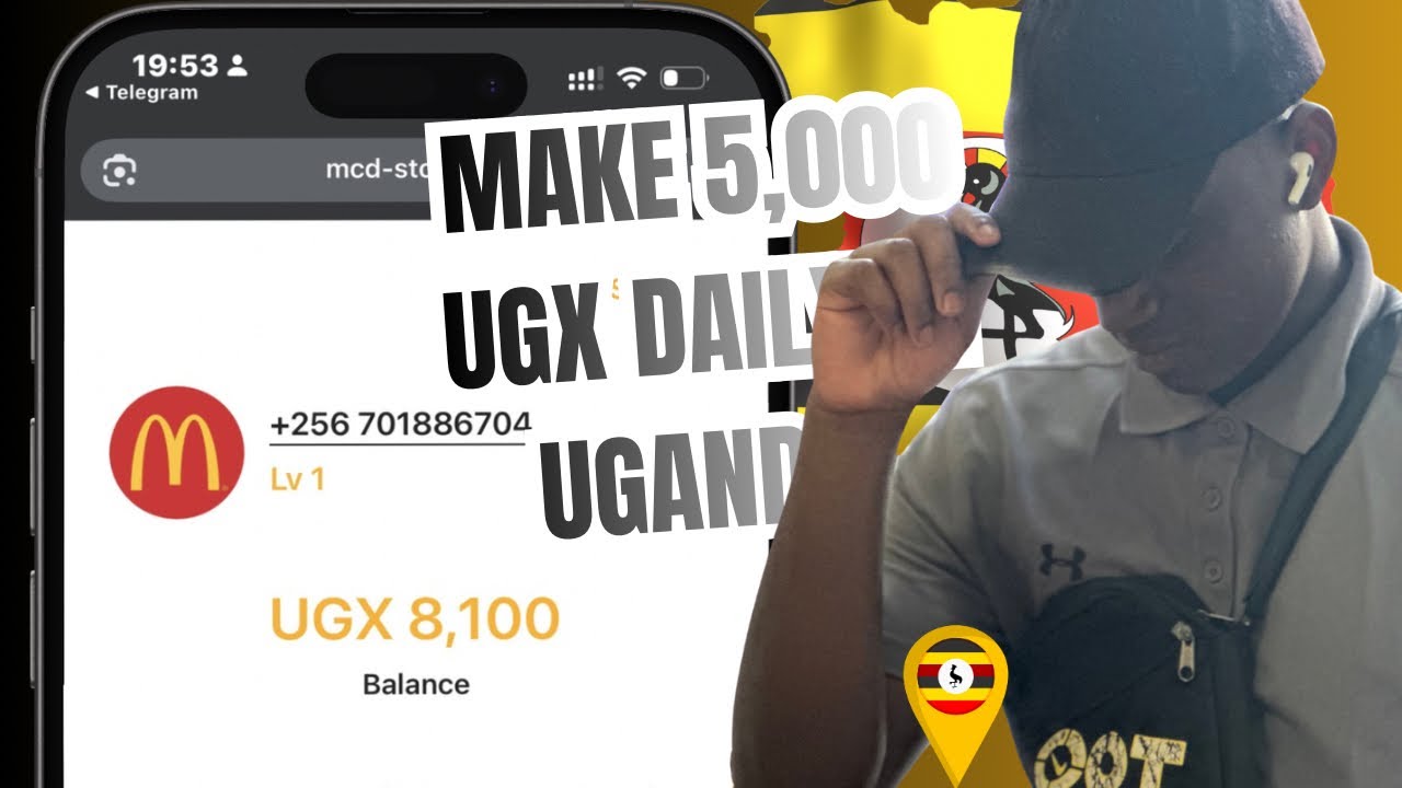 Make money online in Uganda with your smartphone daily! New sites that pays in UGX 