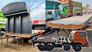 watch the Amazing handmade process of Hino Truck body making || New method of making truck body