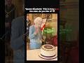 Queen: This is how I cut the cake, do you like it? #QueenElizabeth #royalfamily #royaldrama #funny