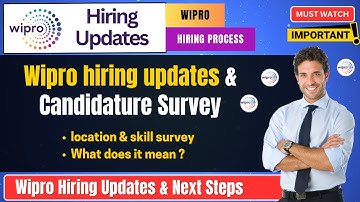 🔥 Wipro Candidature Update Mail 2025 | Survey Form Meaning | Who Got It? Fill or Not? Explained!