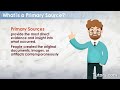 Understanding Primary and Secondary Sources