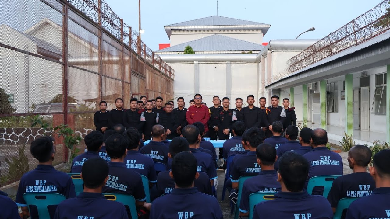 Bangun Zona Integritas, Lapas Pemuda Langkat Lakukan Deteksi Dini Test Urine dan Razia Blok Hunian