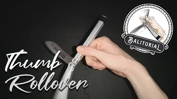 Thumb Rollover Tutorial | Left And Right Hand | Balisong Techniques (Beginner)