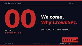 CrowdSec Tutorial Lesson 00 - Welcome + Fail2ban Evolution