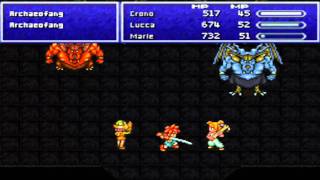 Chrono Trigger (NDS): [Optional] Boss (Archaeofang Elder and Younger)
