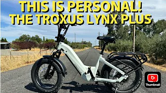 THE E-BIKE COMPANY WITH A HEART! CHECK OUT THE UBER FAST AND RUGGED NEW TROXUS LYNX PLUS
