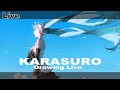 初音ミクの誕生日絵を描くぞ2