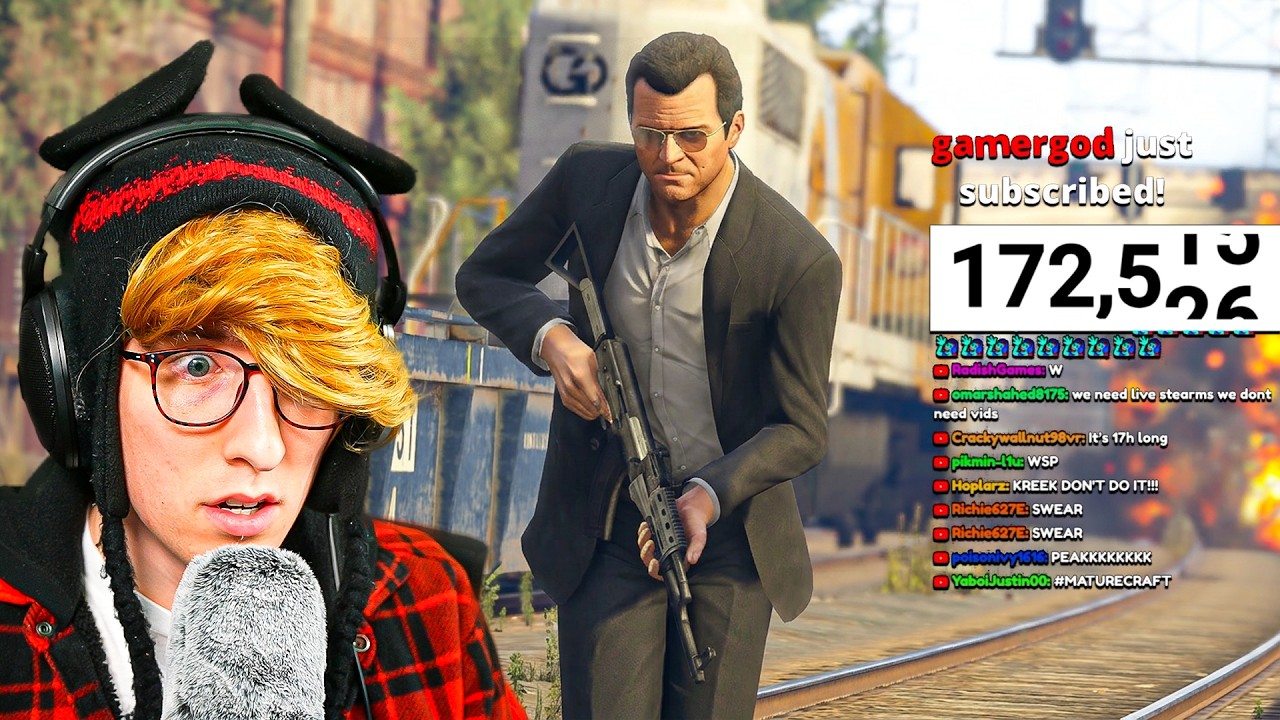 Playing GTA 5 For The FIRST TIME 💀😂