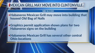 Habaneros Mexican Grill may move into former Old Bag of Nails building in Clintonville