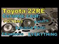Toyota 22RE UPDATE: Port match intake runner, valve lapping, ceramic pistons, new ARP head stud kit