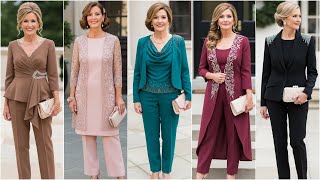 Pant Suits for Mother of the Bride: Trend Forecast 2025 | Colors, Cuts \u0026 Accessories to Wow Guests!!