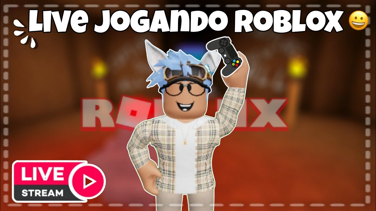 VOLTAMOS!!! LIVE JOGANDO ROBLOX COM VOCÊS 💙✨ Rick Games Top