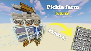 How To Build A Automatic Sea Pickle Farmtutorial