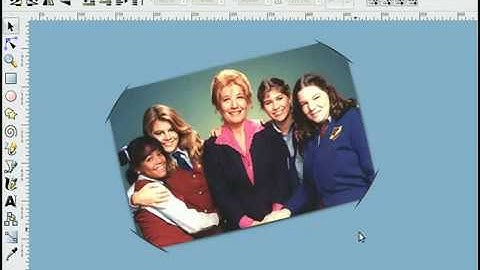 heathenX Inkscape Tutorials: episode 054 - A scrapbook-style "card slotted into paper" effect