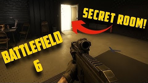 HOW TO GLITCH INTO A SECRET ROOM INTHE FIRE RANGE ON BATTLEFIELD 6! (PLUS HOT TO GET UNDER THE MAP) 