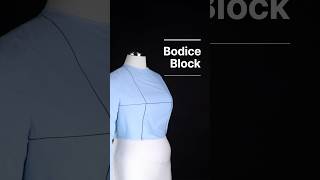 How to Draft a Bodice Block ... in 2 Minutes.