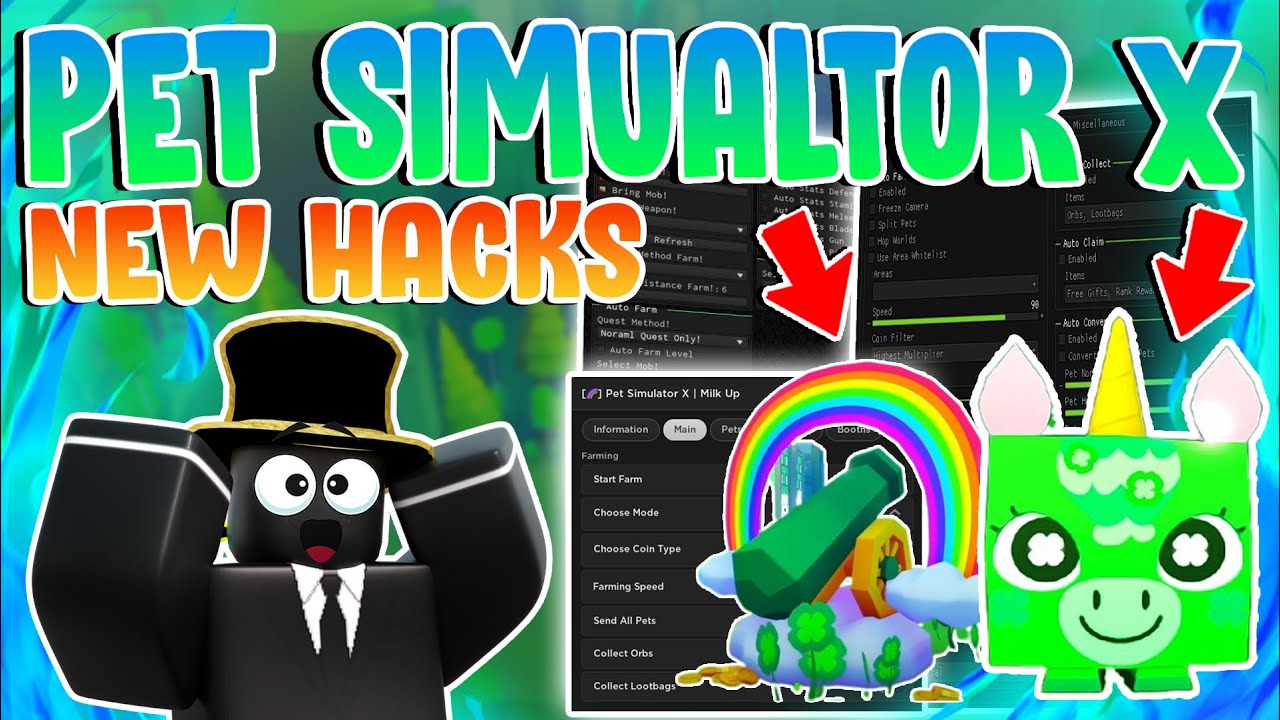 PET SIMULATOR X BOOTH SCRIPT MINE UPDATE CHECK MY BIO #roblox #fyp #fl